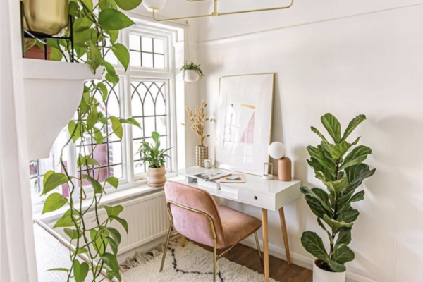 Идеи вдохновляющих домашних офисов из Instagram